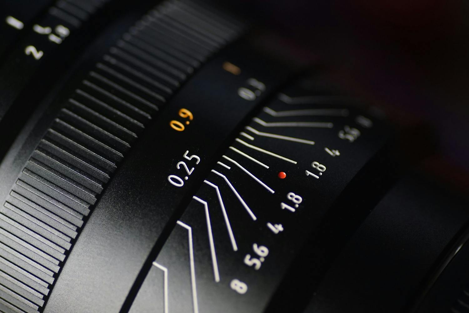 Blændeværdier på objektivet